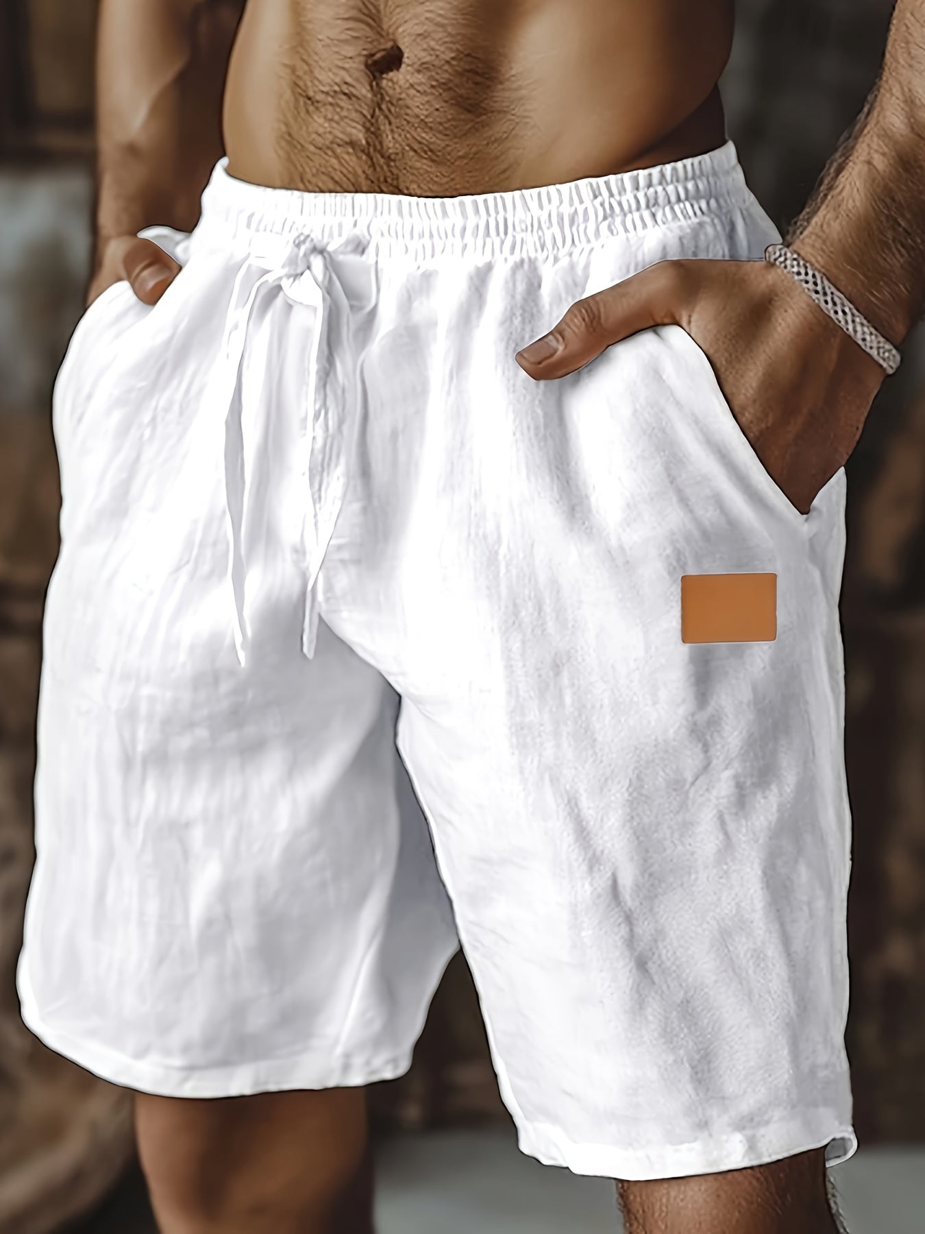 LINEN SHORTS FOR MEN
