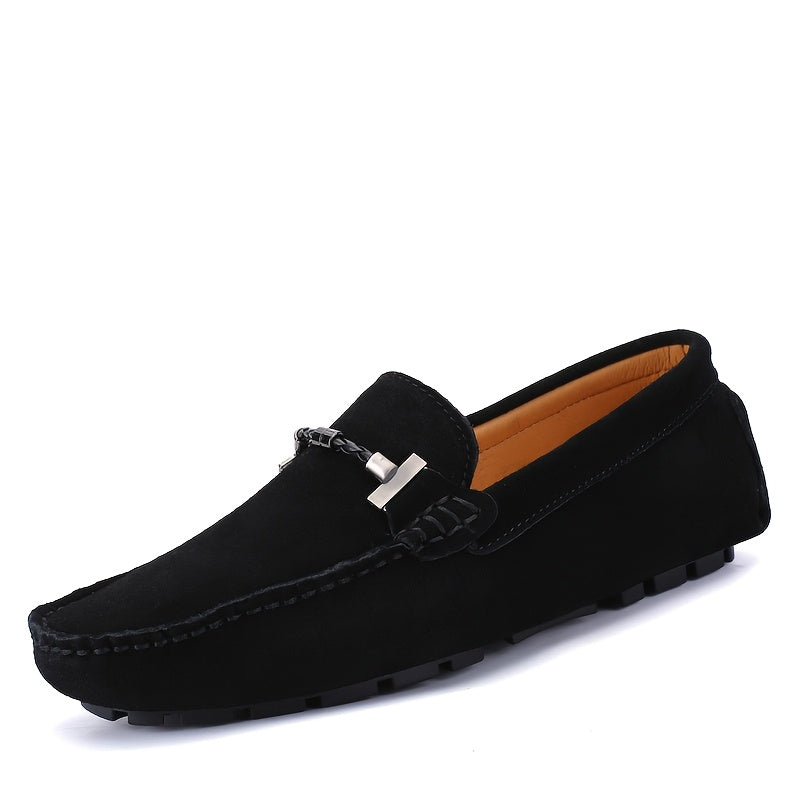 SQUARE TOE LOAFERS FOR MEN