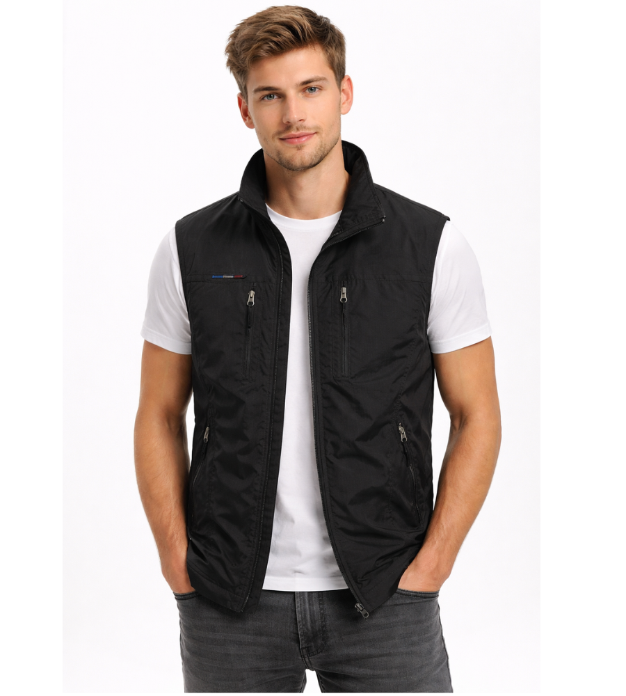 BODYWARMER ZIP VEST FOR MEN