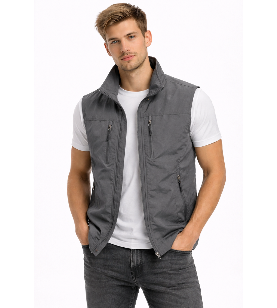 BODYWARMER ZIP VEST FOR MEN