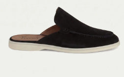 OPEN-BACK SUEDE MULES FOR MEN