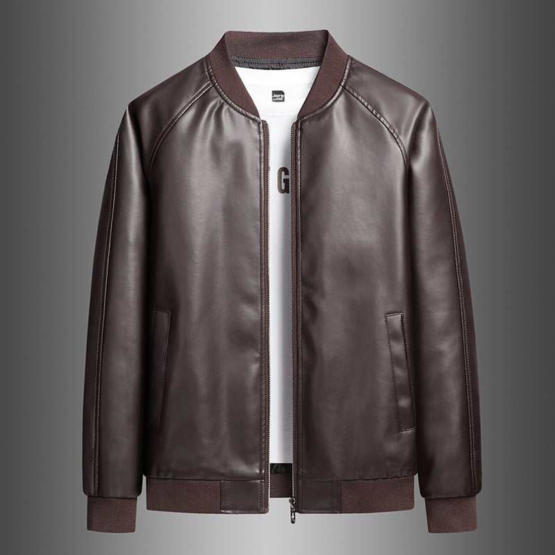 ZIP-UP BASEBALL JACKET FOR MEN