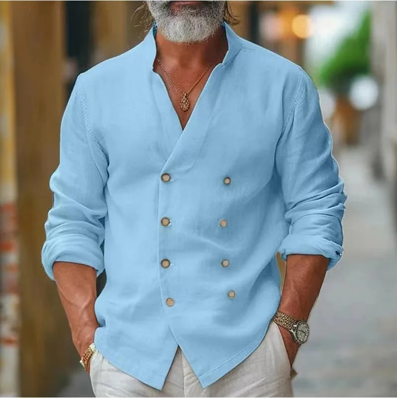 DOUBLE BUTTON SHIRT FOR MEN