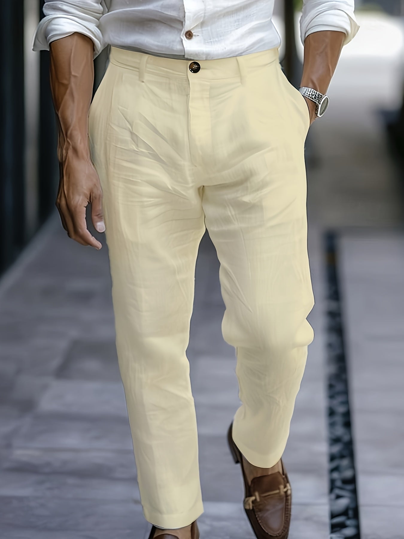 POCKETED TROUSERS FOR MEN