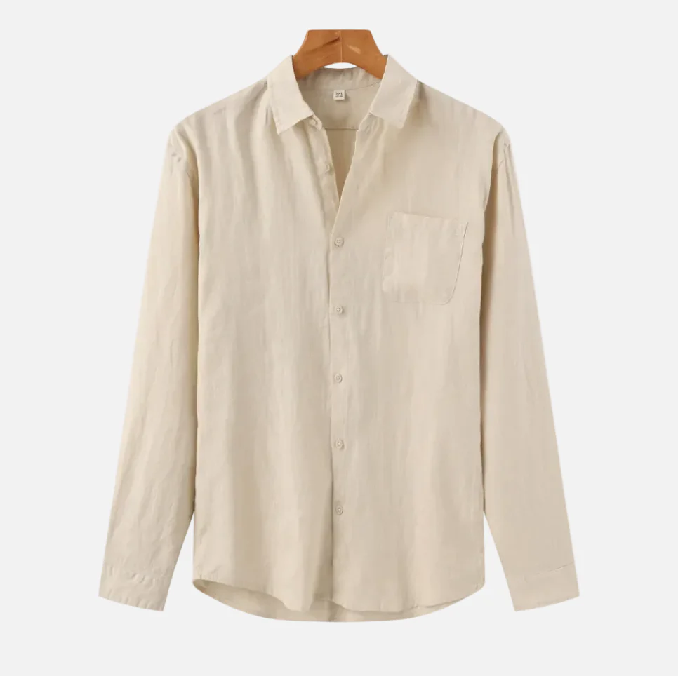 LINEN BUTTON SHIRT FOR MEN