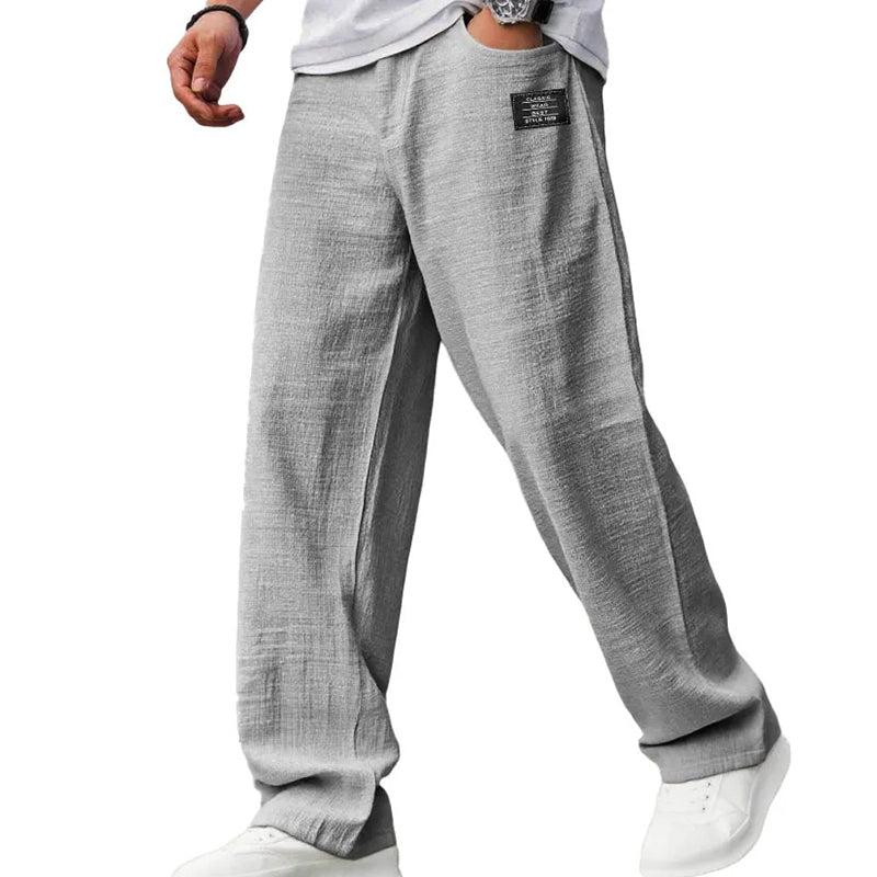 STRAIGHT LEG TROUSERS FOR MEN