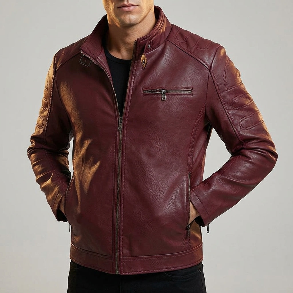 MOTO STYLE JACKET FOR MEN