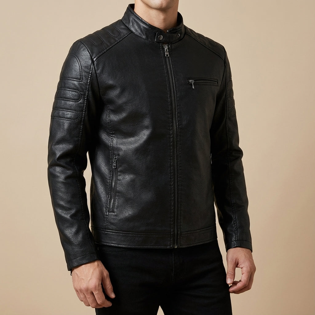 MOTO STYLE JACKET FOR MEN