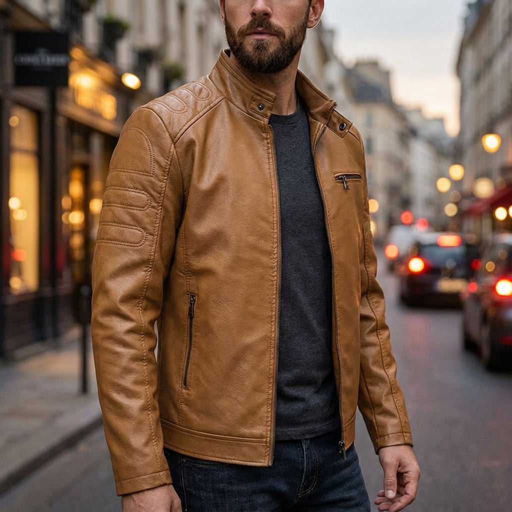 MOTO STYLE JACKET FOR MEN
