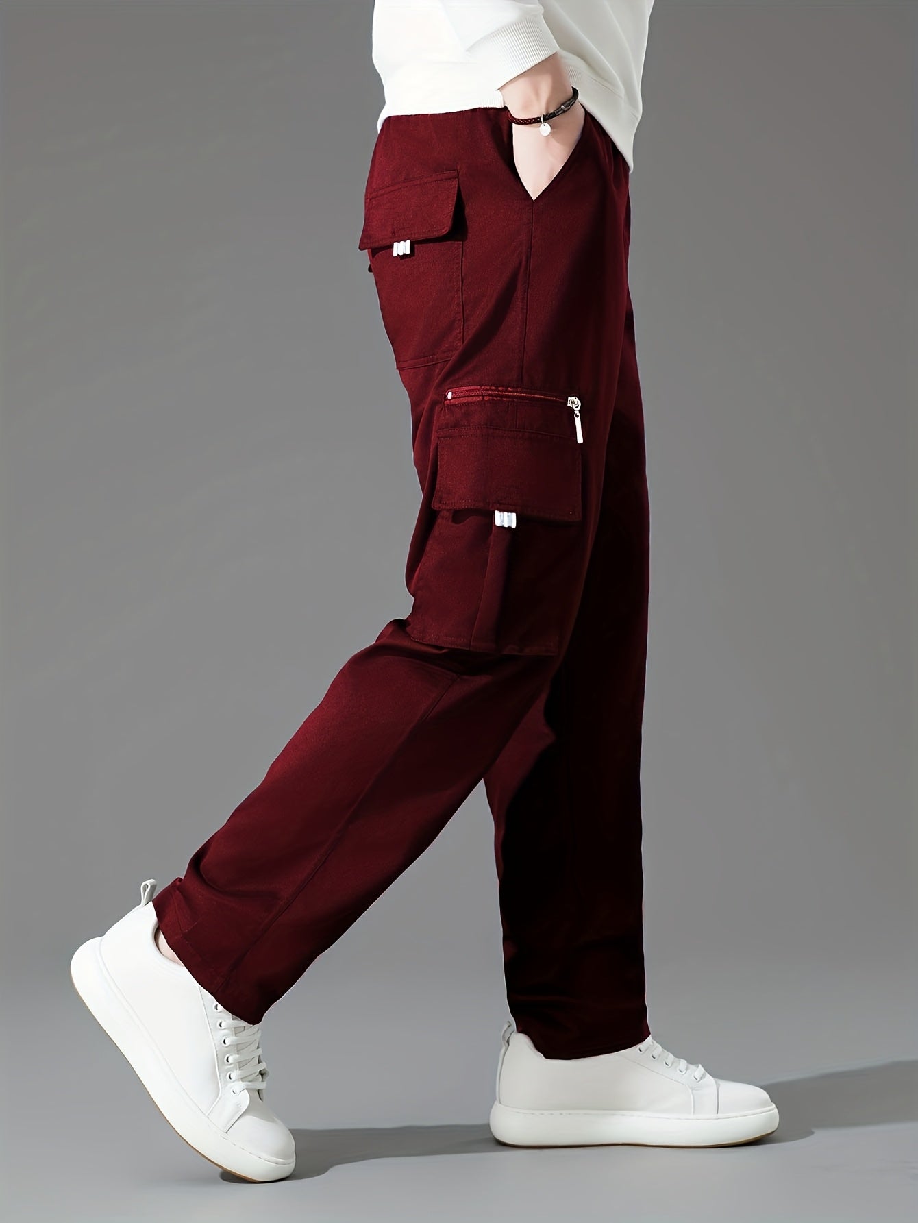 LOOSE CARGO TROUSERS FOR MEN