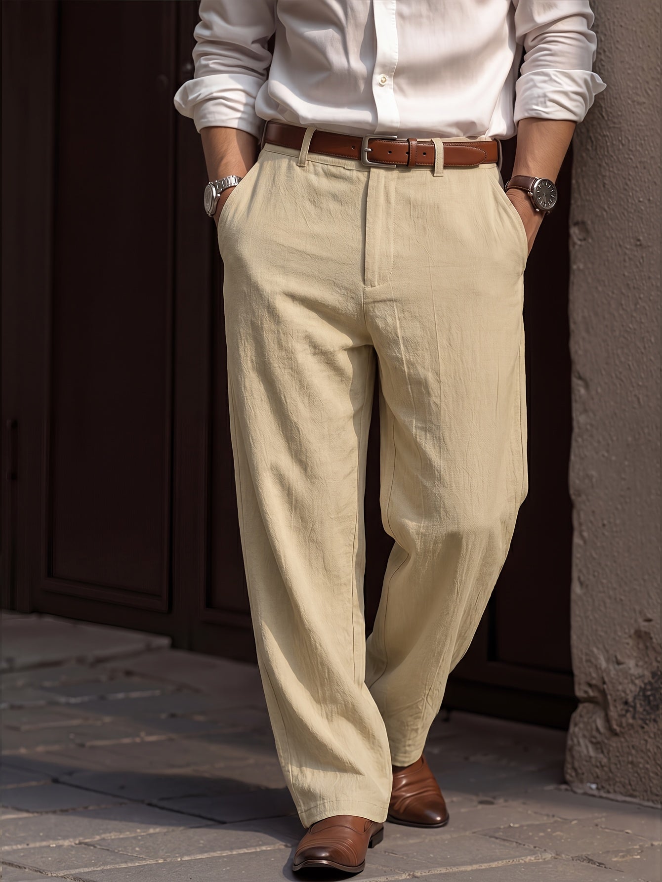 WOVEN TROUSERS FOR MEN