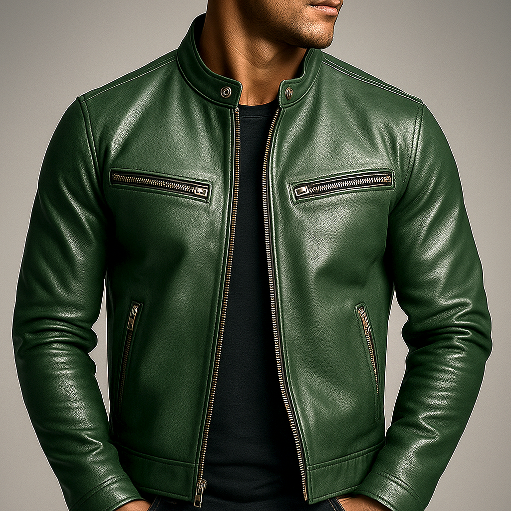 CLASSIC BIKER JACKET FOR MEN