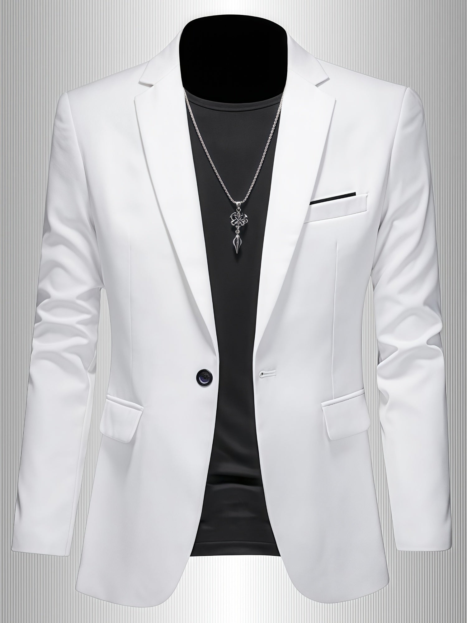SLIM FIT SUIT JACKET FOR MEN