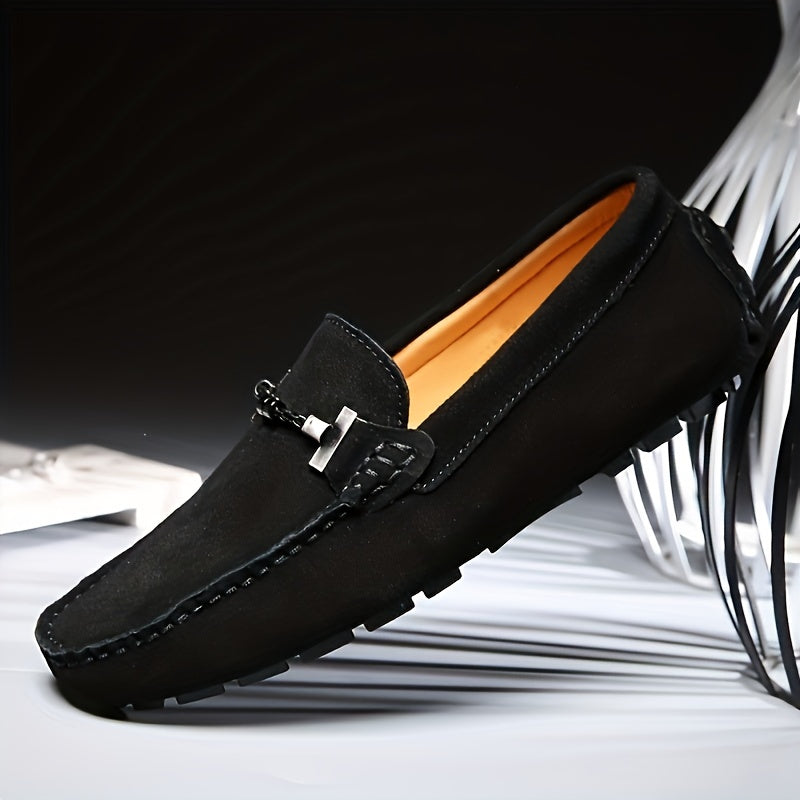SQUARE TOE LOAFERS FOR MEN