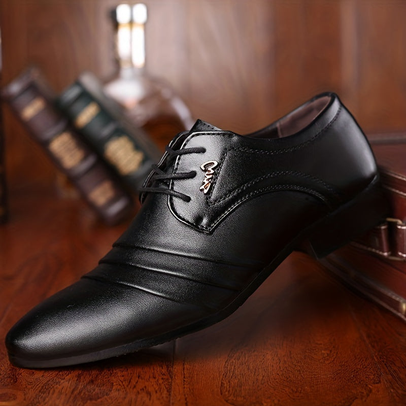 BUSINESS PU LACE SHOES FOR MEN