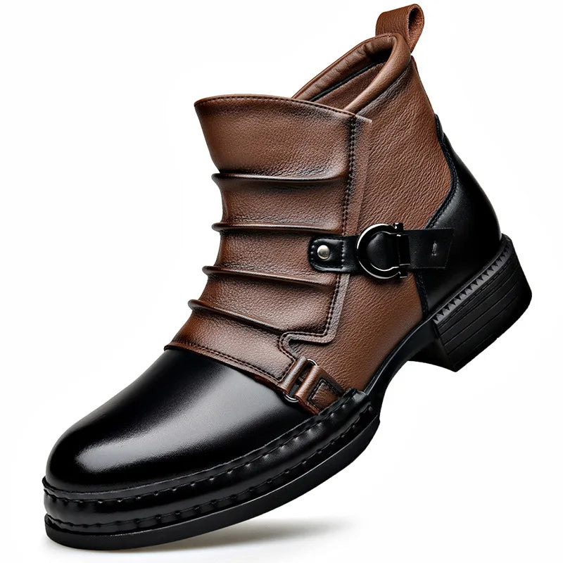 BUCKLE BOOTS FOR MEN