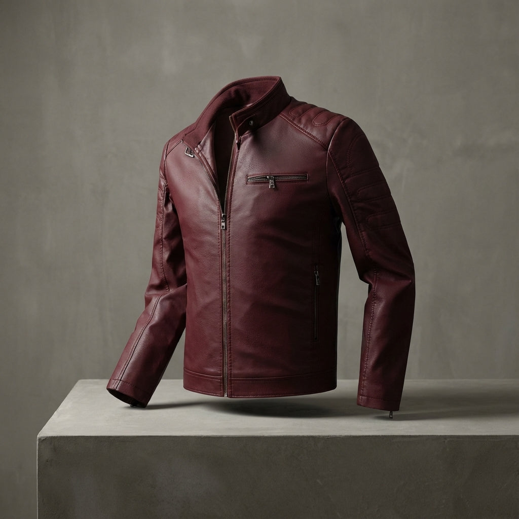 MOTO STYLE JACKET FOR MEN