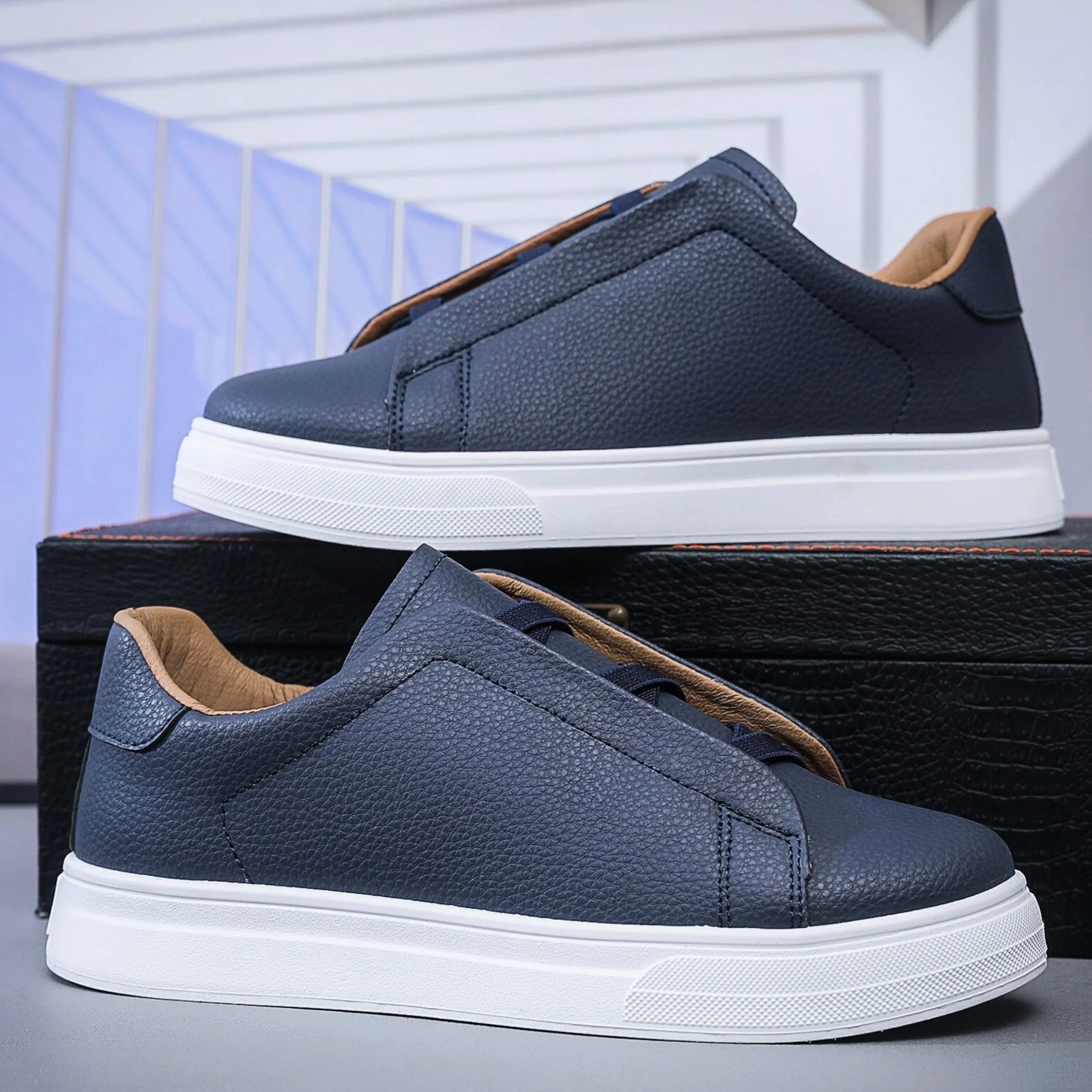 SLIP-ON SNEAKERS FOR MEN