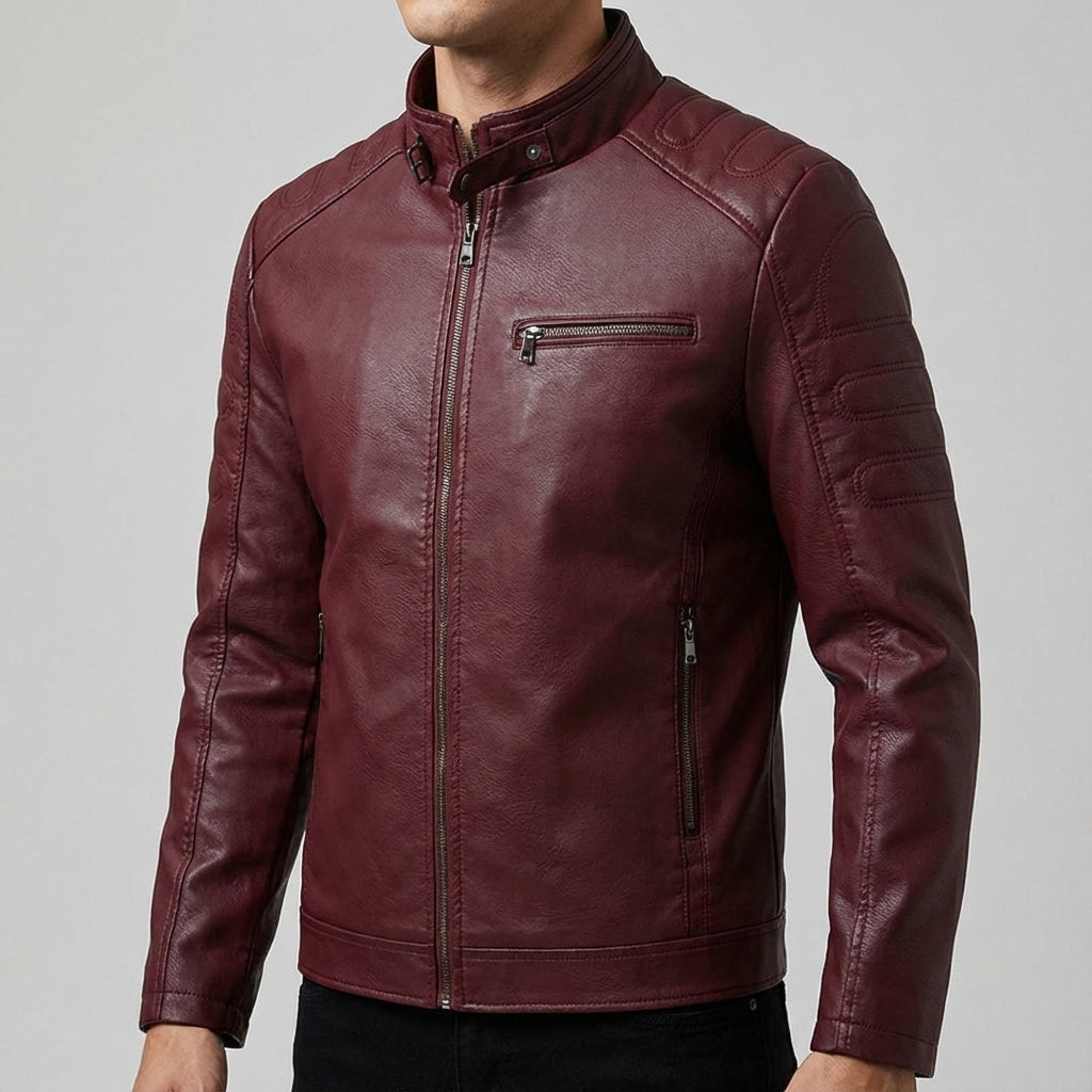 MOTO STYLE JACKET FOR MEN
