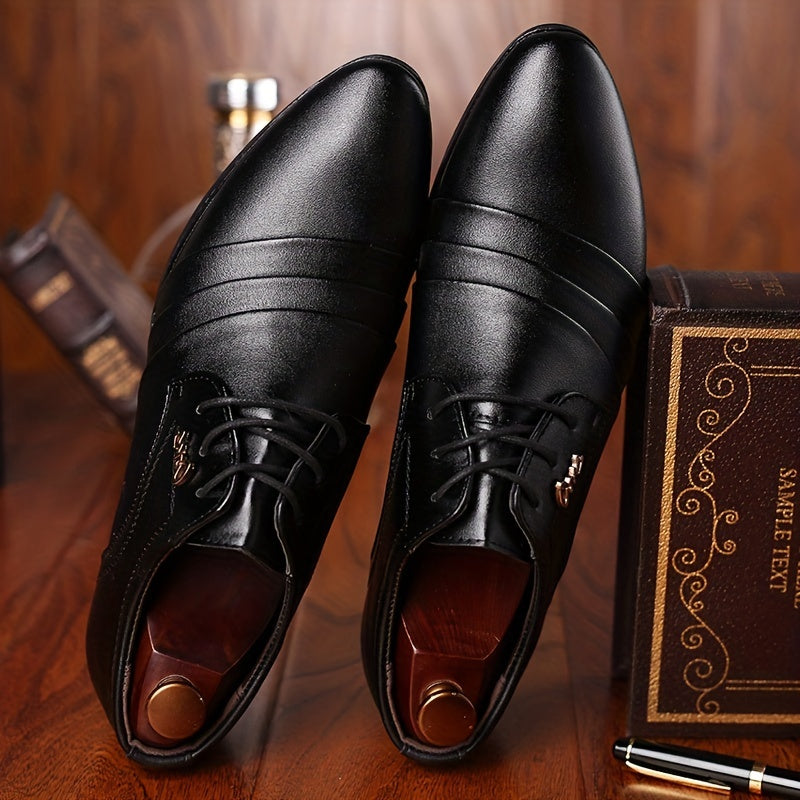 BUSINESS PU LACE SHOES FOR MEN