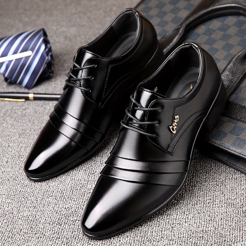 BUSINESS PU LACE SHOES FOR MEN