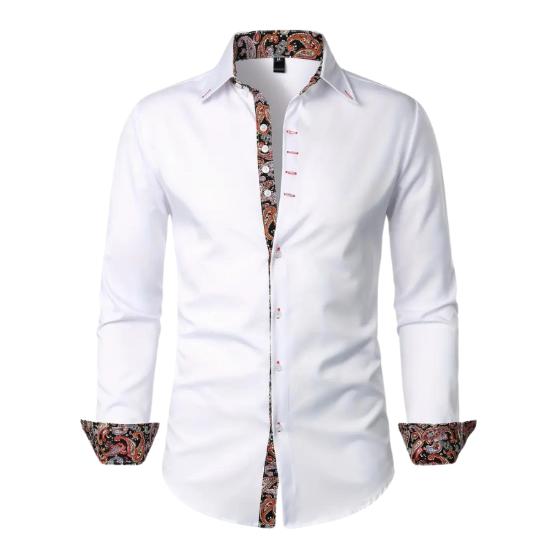 PAISLEY SLIM SHIRT FOR MEN