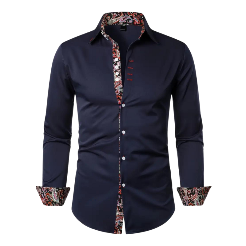 PAISLEY SLIM SHIRT FOR MEN
