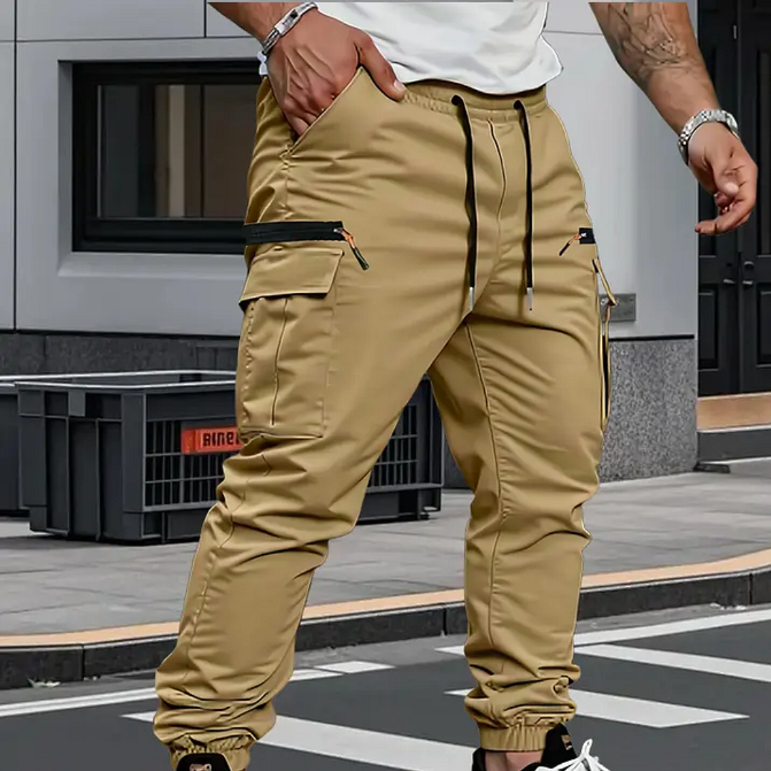 STRETCH JOGGER TROUSERS FOR MEN