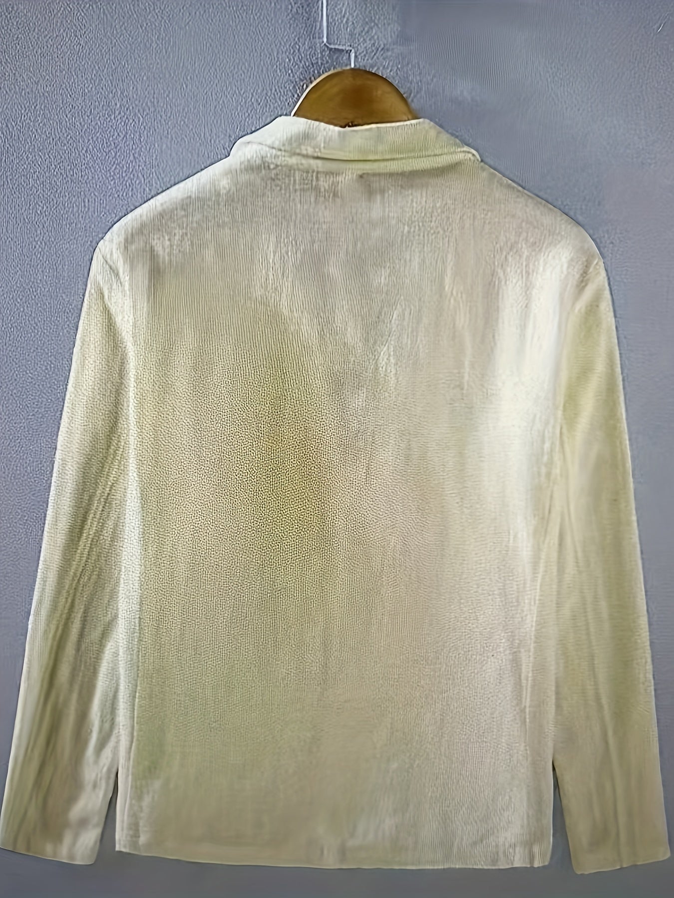 LAPEL COTTON JACKET FOR MEN