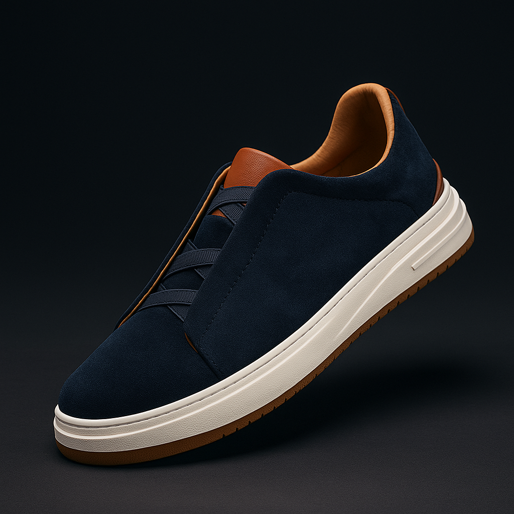 SUEDE SLIP-ON SHOES FOR MEN