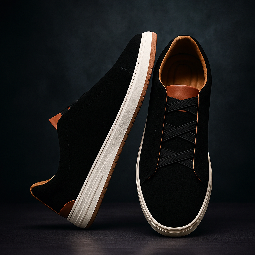 SUEDE SLIP-ON SHOES FOR MEN