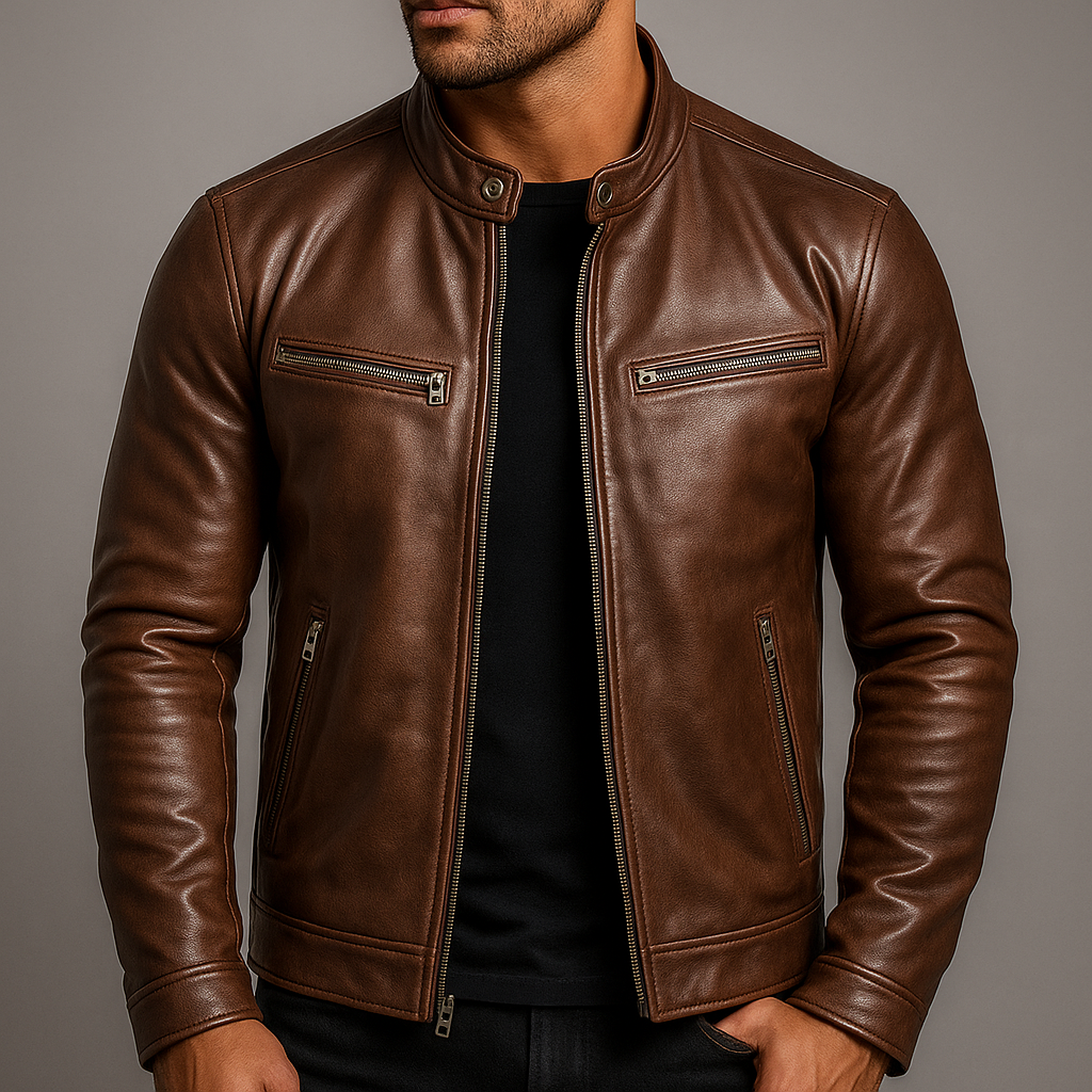 CLASSIC BIKER JACKET FOR MEN