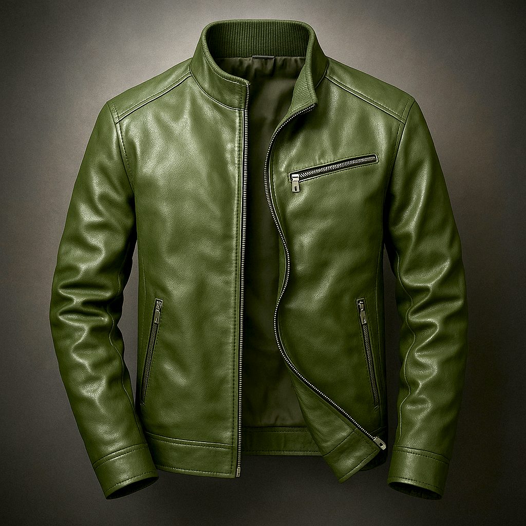 VINTAGE ZIPPERED JACKET FOR MEN