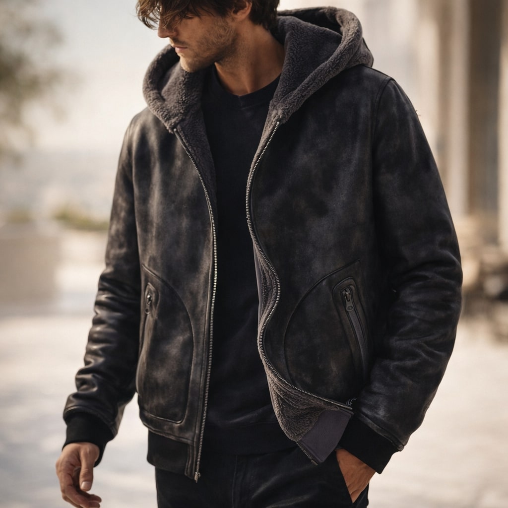INSULATED ZIP-UP JACKET FOR MEN