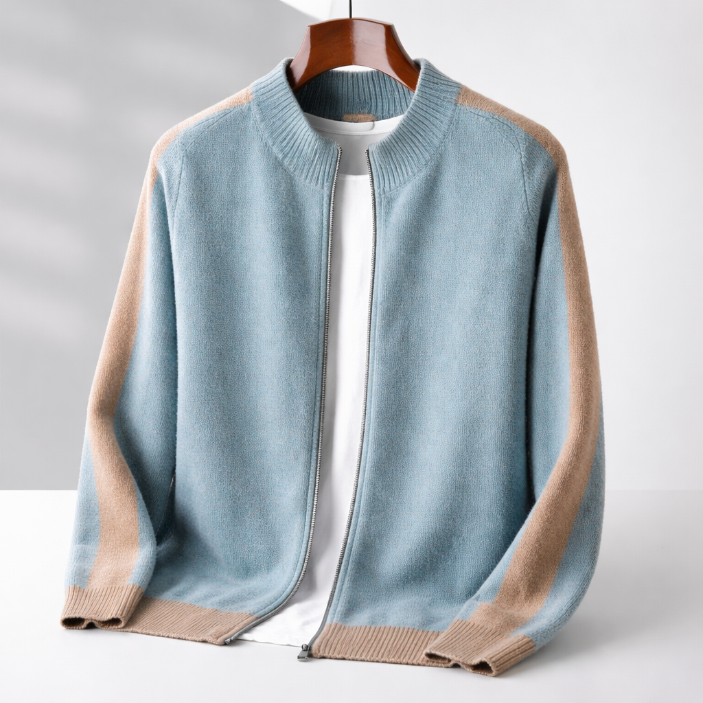MERINO WOOL JACKET FOR MEN