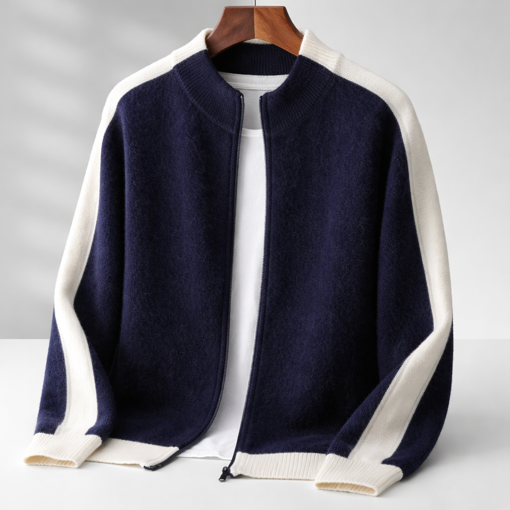 MERINO WOOL JACKET FOR MEN
