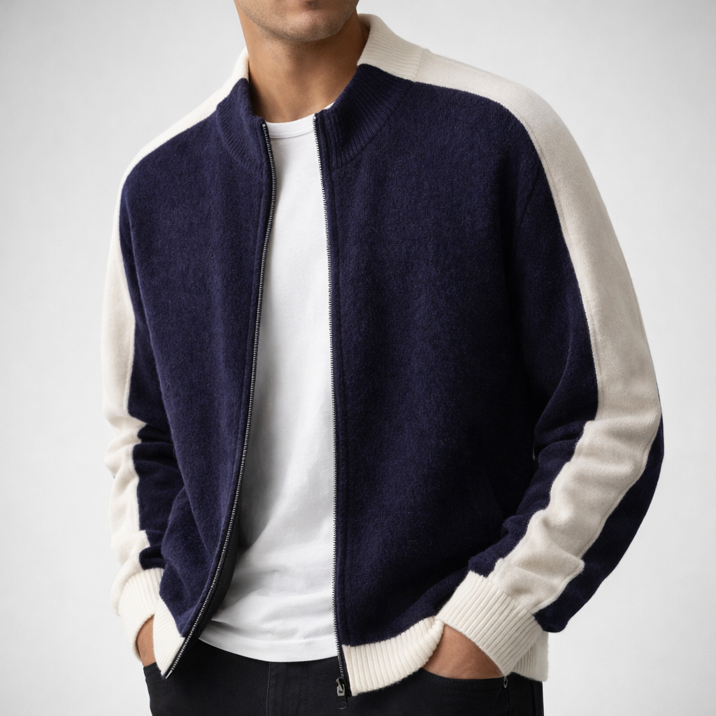 MERINO WOOL JACKET FOR MEN