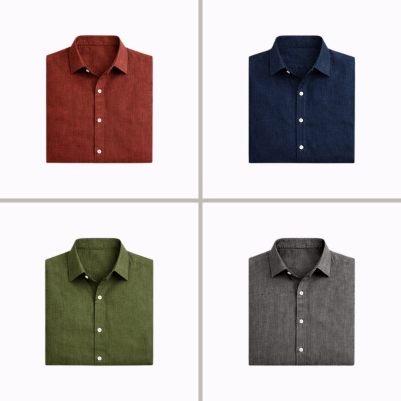 LIGHTWEIGHT LINEN SHIRT FOR MEN