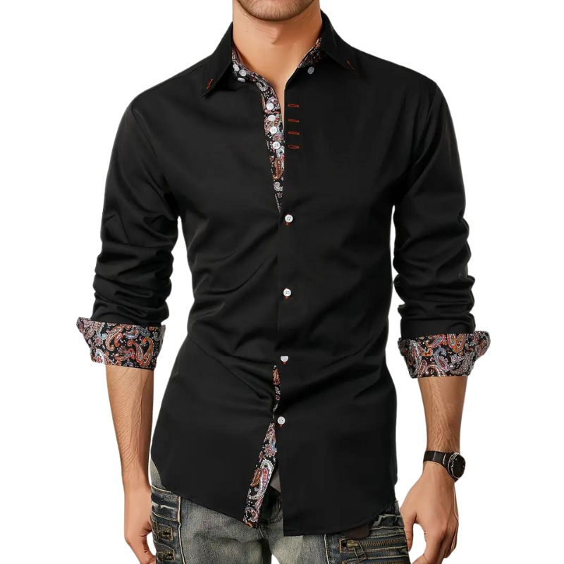 PAISLEY SLIM SHIRT FOR MEN