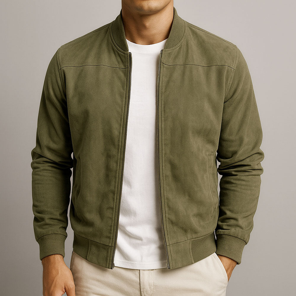 SUEDE JACKET FOR MEN