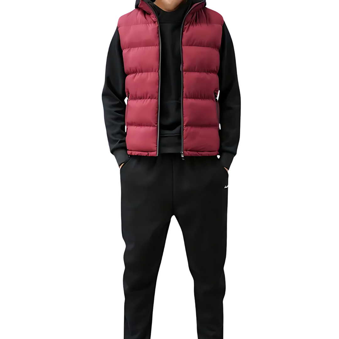 QUILTED VEST FOR MEN