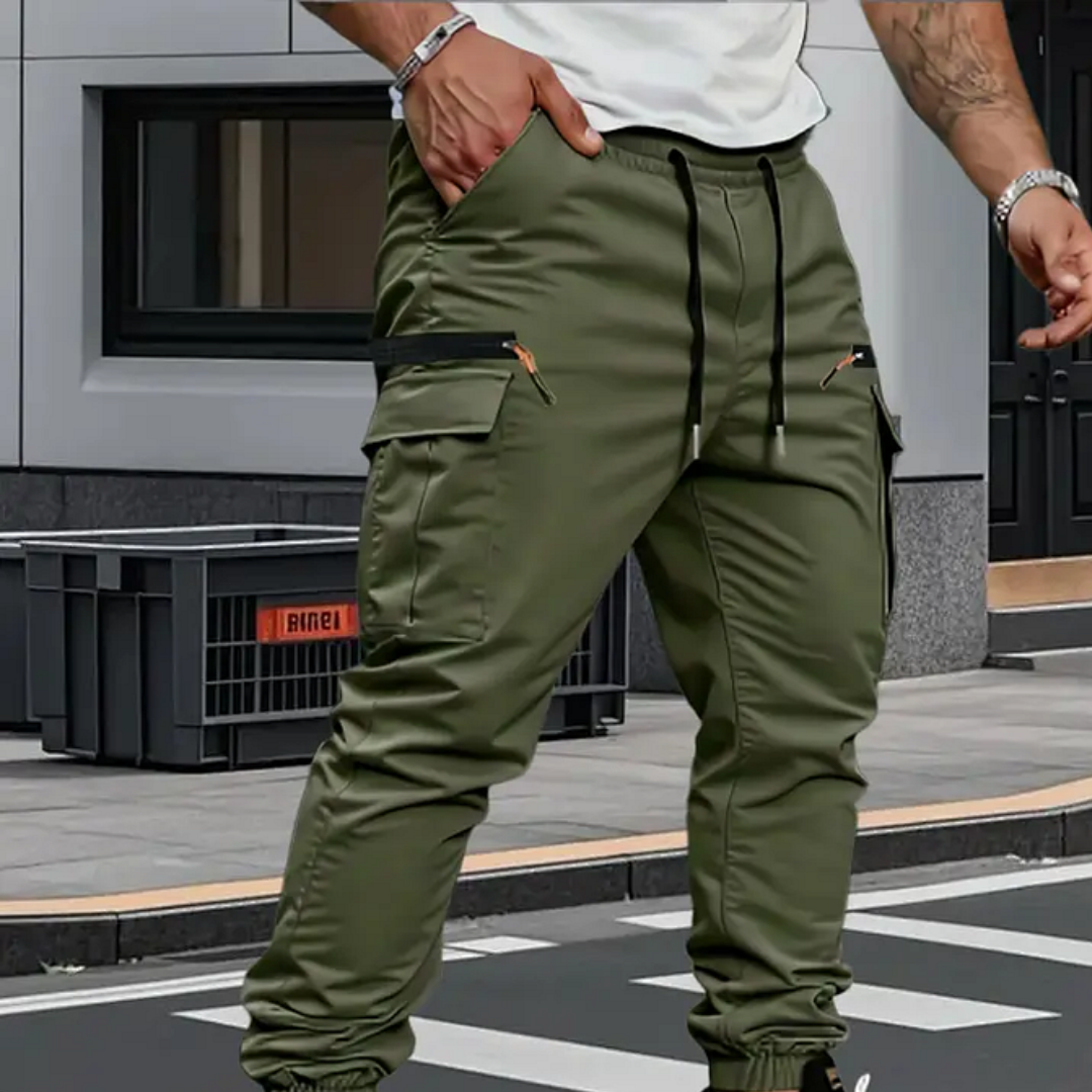 STRETCH JOGGER TROUSERS FOR MEN