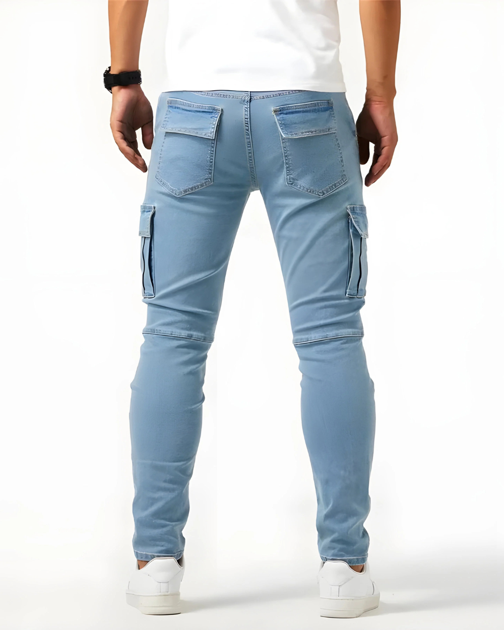 STRETCH CARGO TROUSER FOR MEN