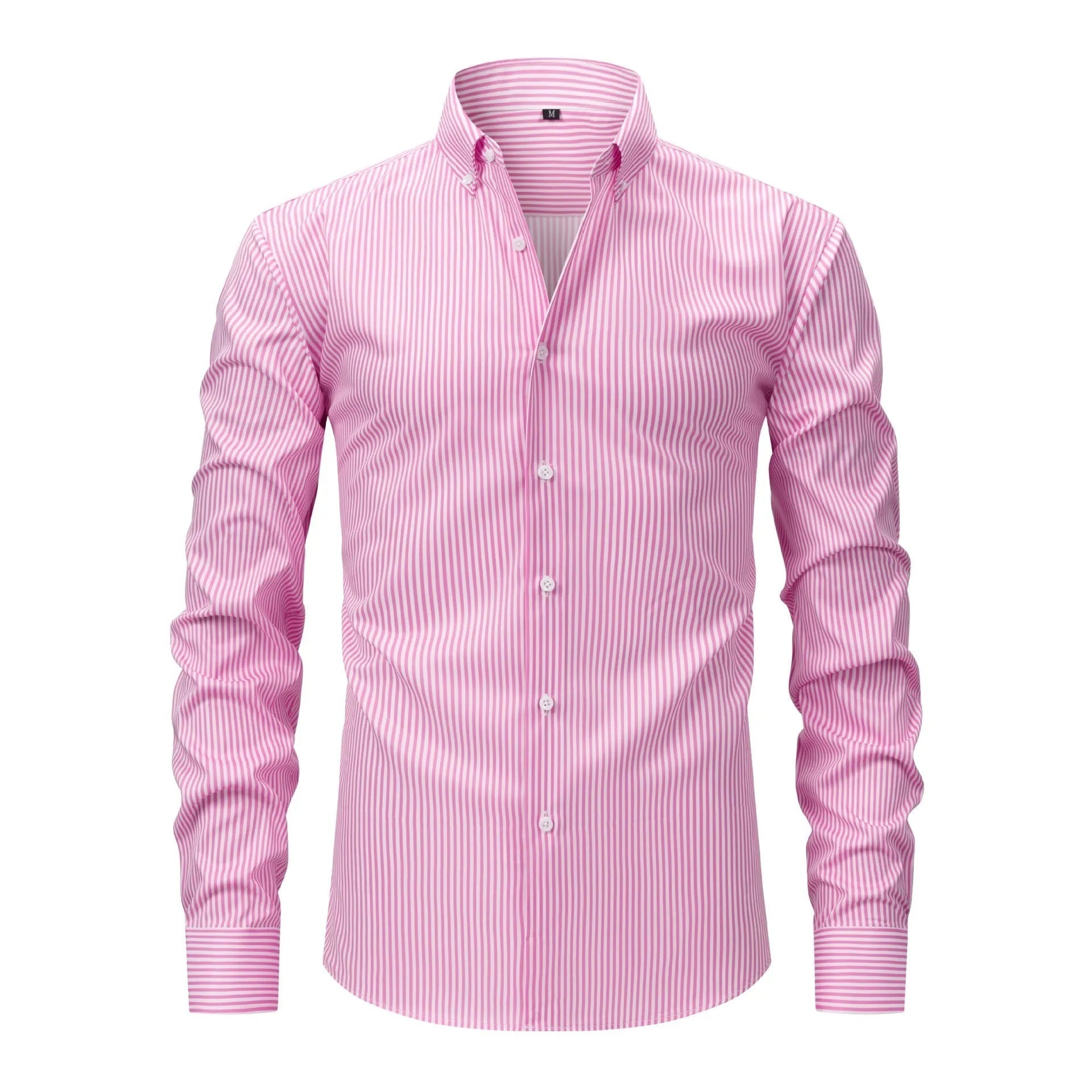 STRIPED STRETCH SHIRT FOR MEN