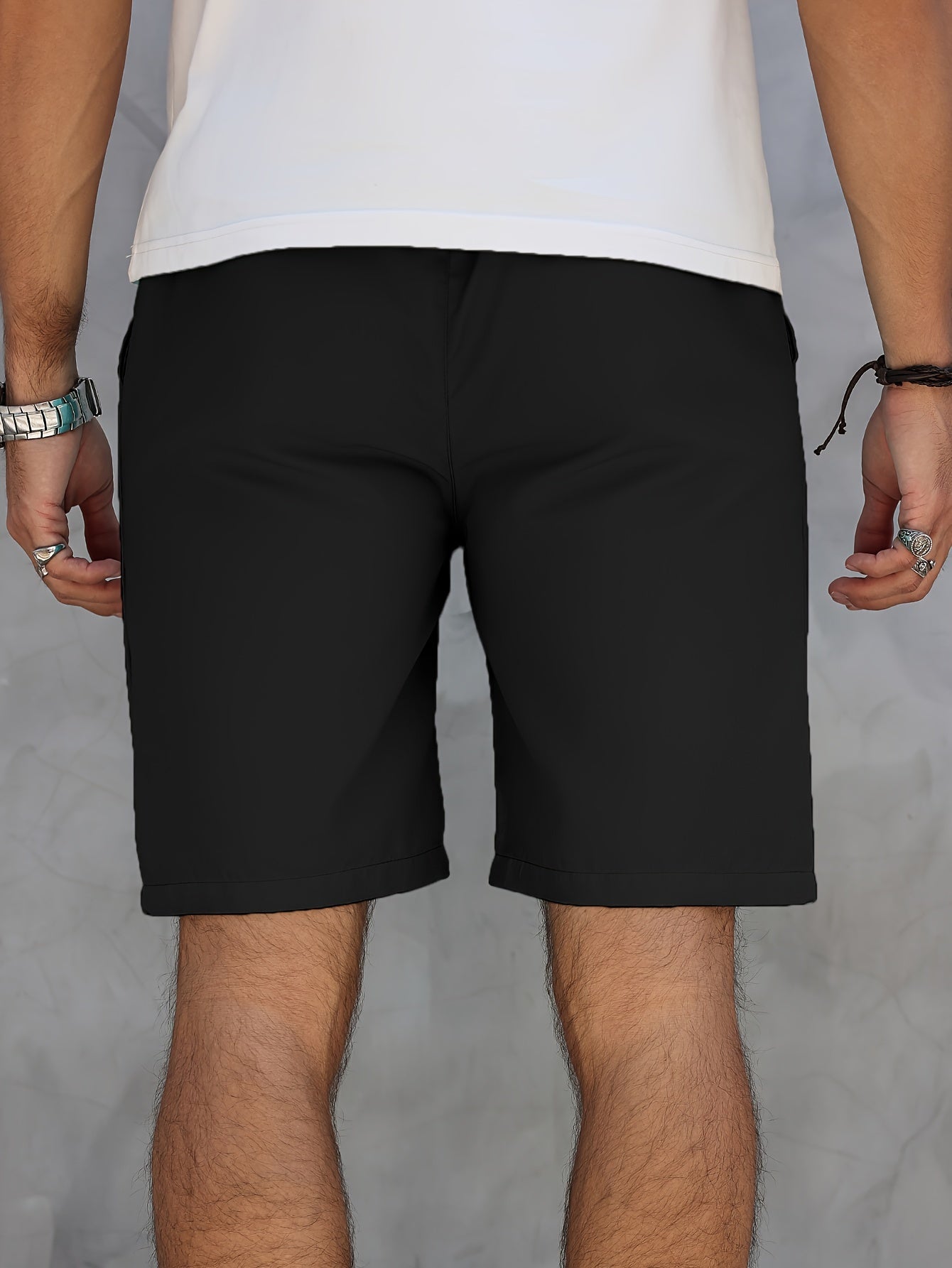 DRAWSTRING OUTDOOR SHORTS FOR MEN