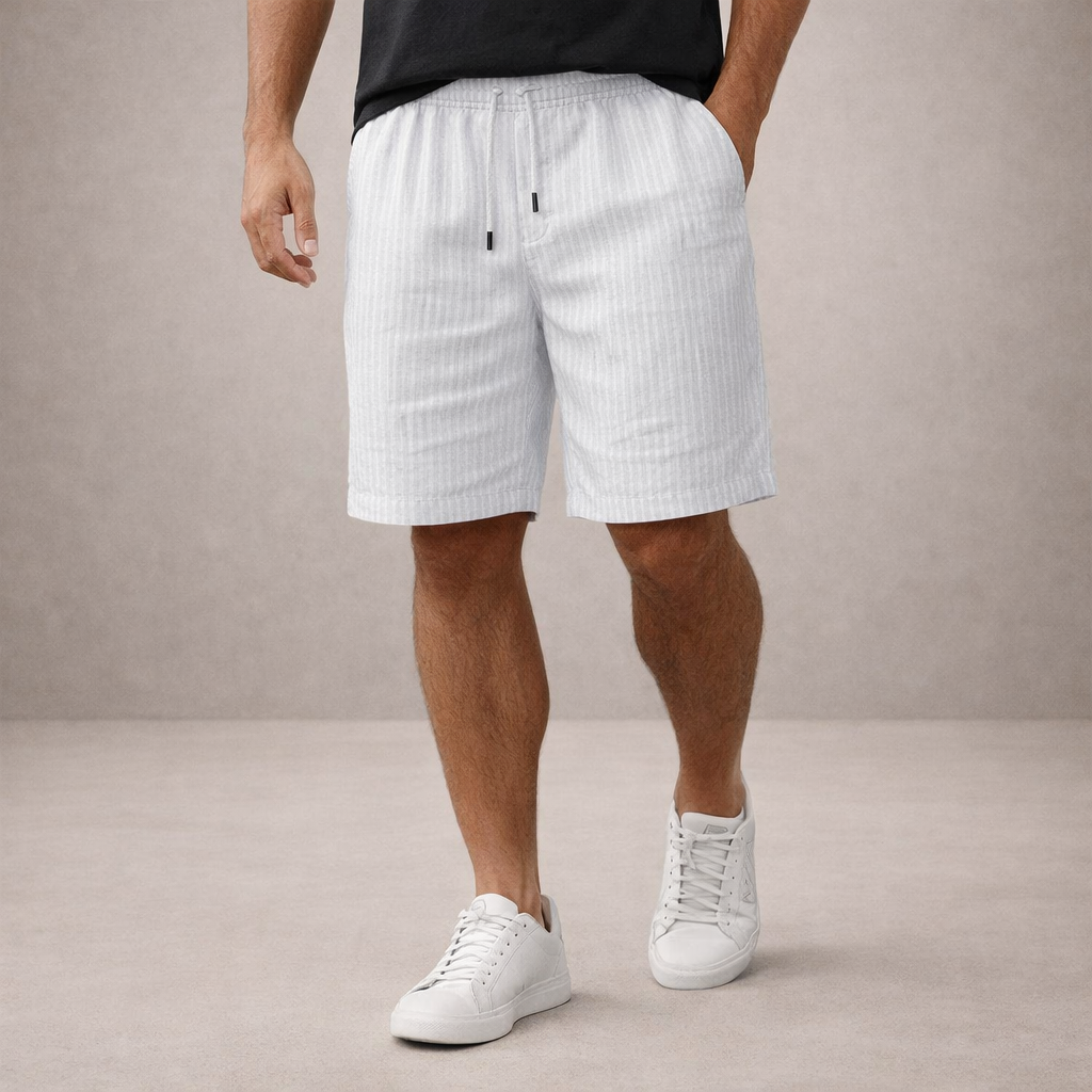 STRAIGHT HEM SHORTS FOR MEN