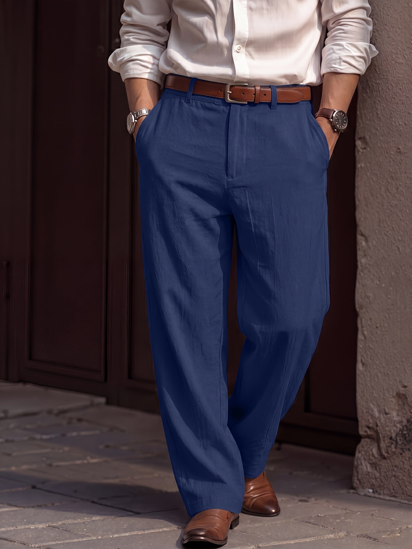 WOVEN TROUSERS FOR MEN