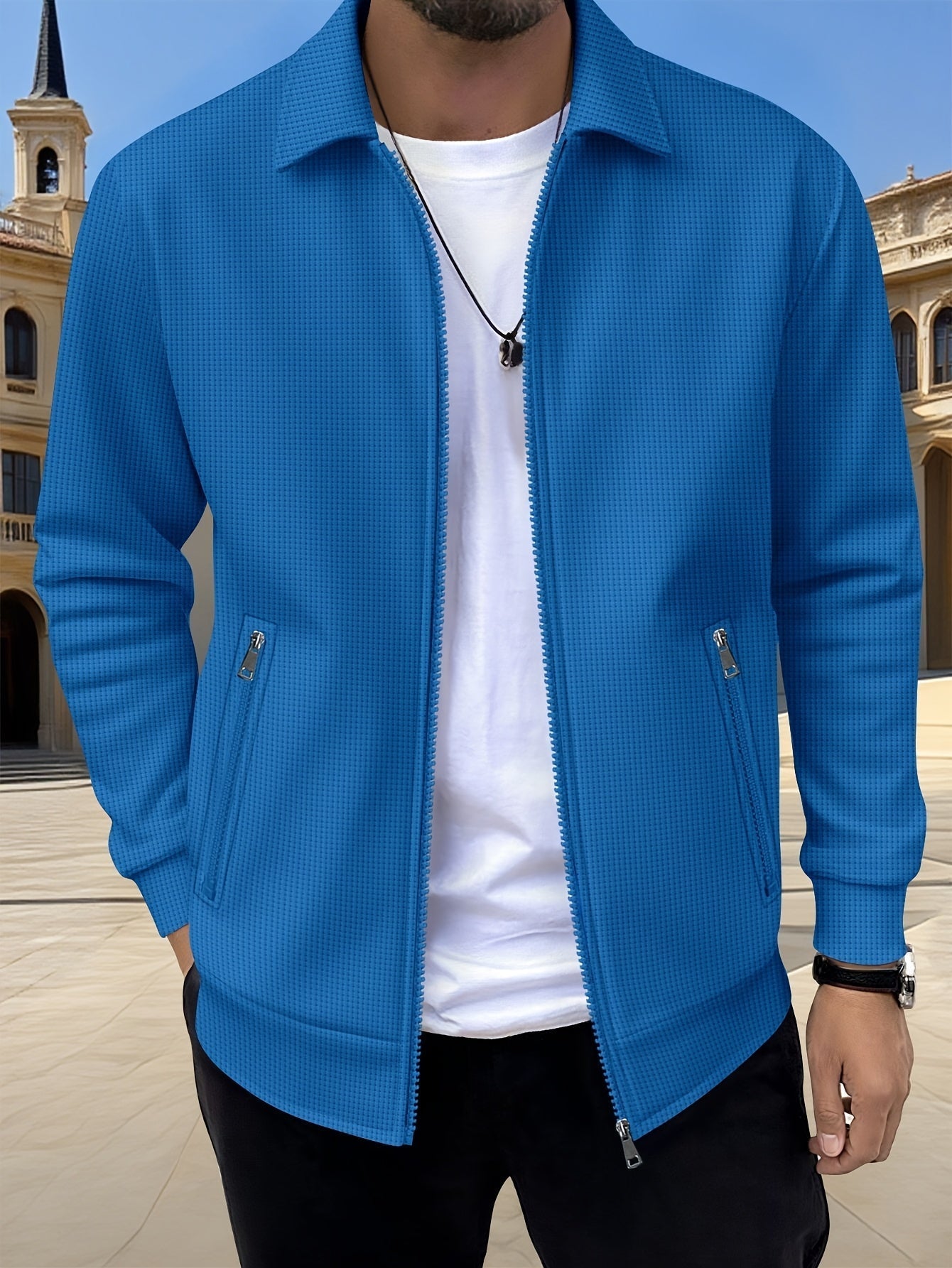 ZIPPER JACKET FOR MEN
