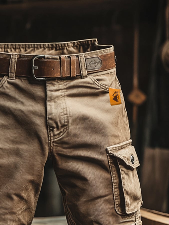 VINTAGE CARGO SHORTS FOR MEN