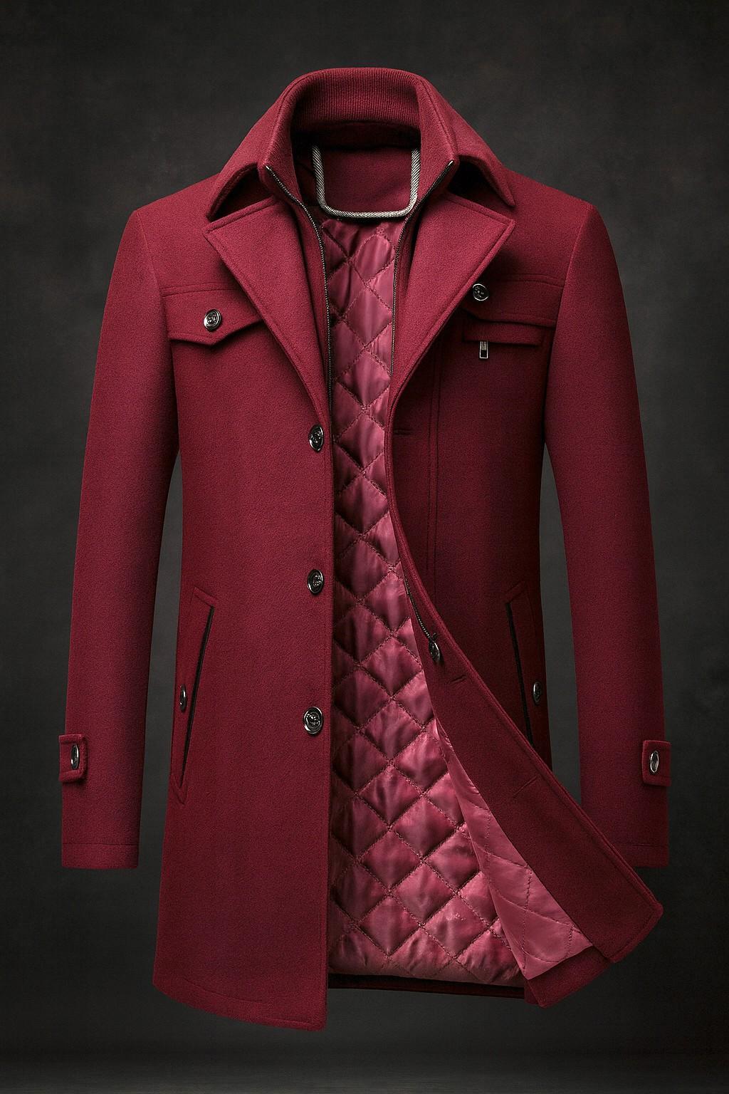 WOOL COAT FOR MEN